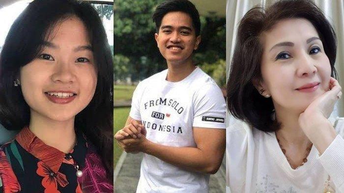 Kolase Felicia Tissue, Kaesang Pangarep dan Meilia Lau.