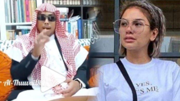 Kolase foto Ustaz Maaher dan Nikita Mirzani