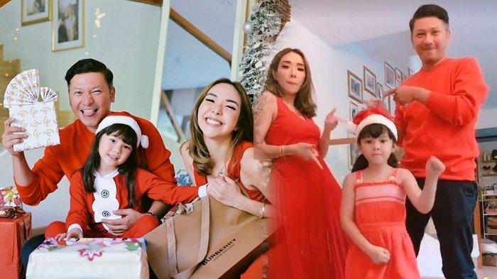 Kompak rayakan Natal 2020, Gempi minta Gisel dan Gading Marten joget TikTok bareng.