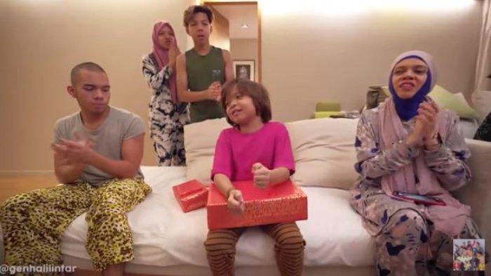 Krisdayanti kirimkan hadiah ulang tahun ke adik bungsu Atta Halilintar, Qahtan.