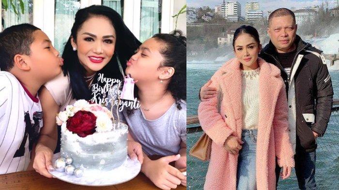 Krisdayanti rayakan ulang tahun bareng anak-anak tanpa Raul Lemos.