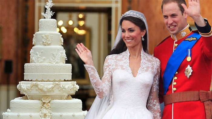 Kue Pernikahan Pangeran William dan Kate Middleton