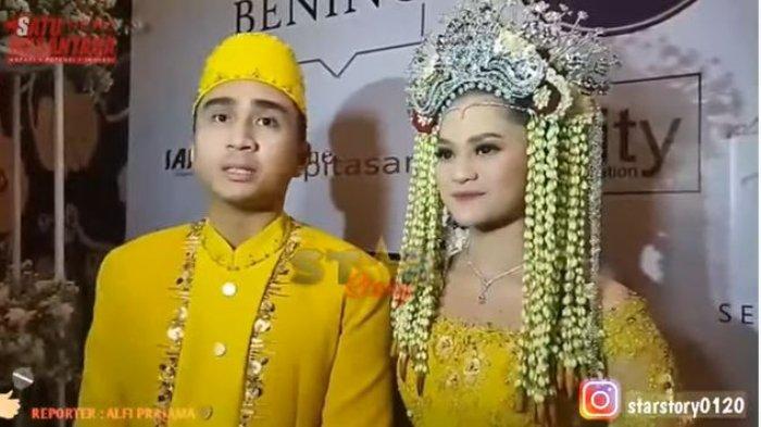 Lutfi Agizal dan Nadya Indri resmi menikah.