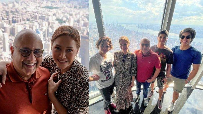 Maia Estianty liburan bareng keluarga di Amerika Serikat