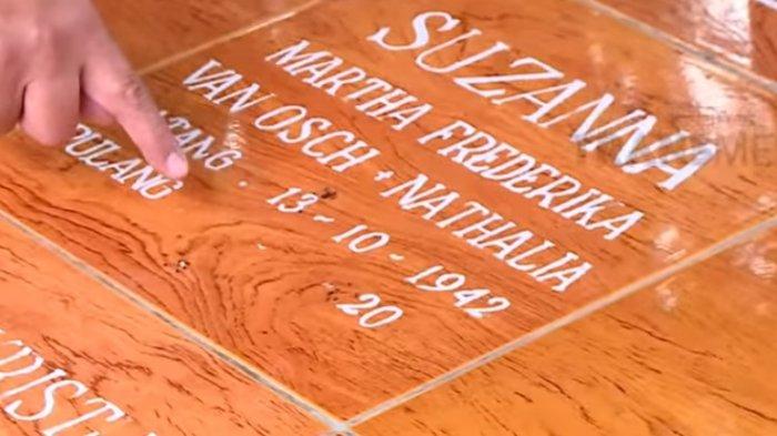 Makam Suzanna tanpa ada tanggal kematiannya