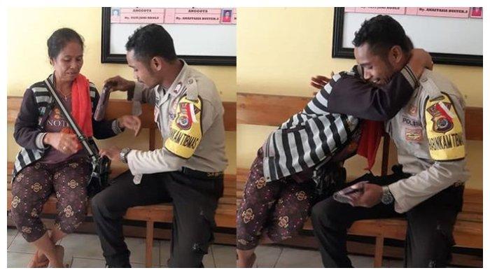 Seorang ibu yang kehilangan dompet dan kembali dengan utuh.
