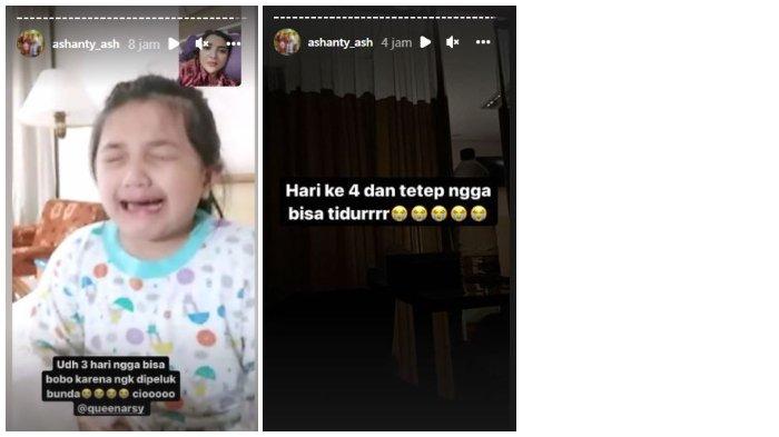 Masih karantina, Ashanty rindu pada keluarga.