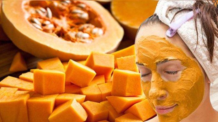 Masker labu penangkal jerawat