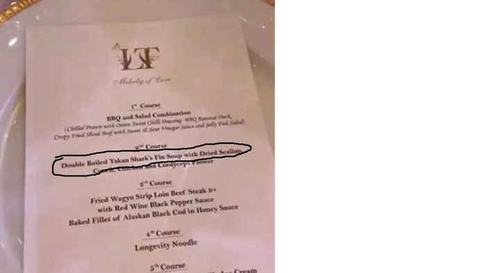 Menu makanan Liliana