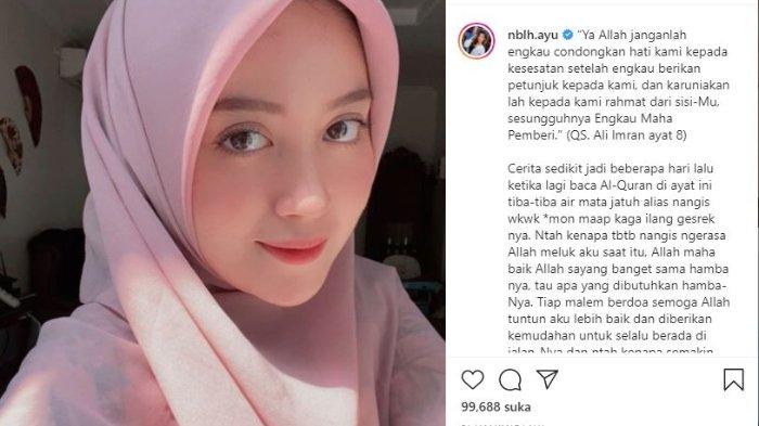 Nabilah Ayu eks JKT48 berhijab.
