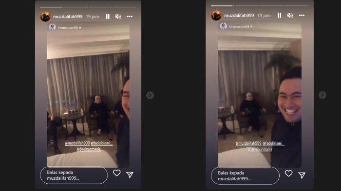 Nassar akhirnya bertemu dengan putra sematawayangnya, Falhan Abssar.