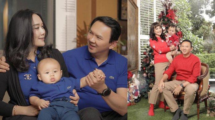 Natal pertama Puput dan Ahok bareng Yosafat.