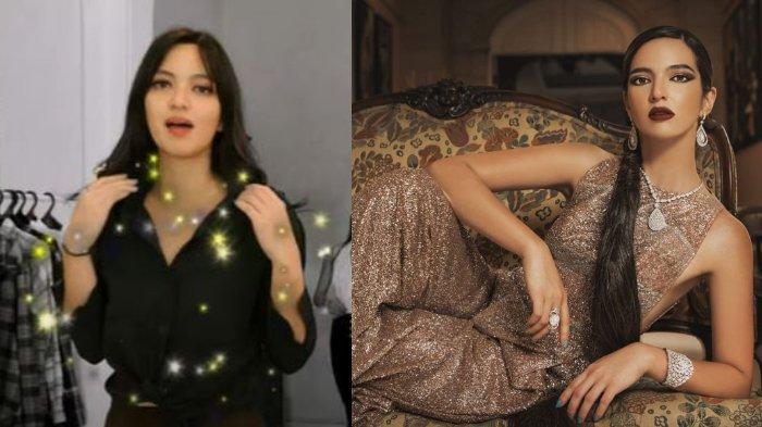 Nia Ramadhani kenakan baju puluhan ribu (kiri) dan miliaran (kanan)