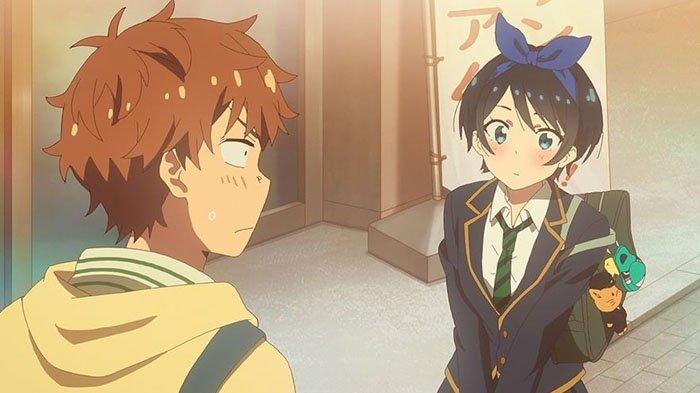 Nonton anime Rent a Girlfriend season 2.