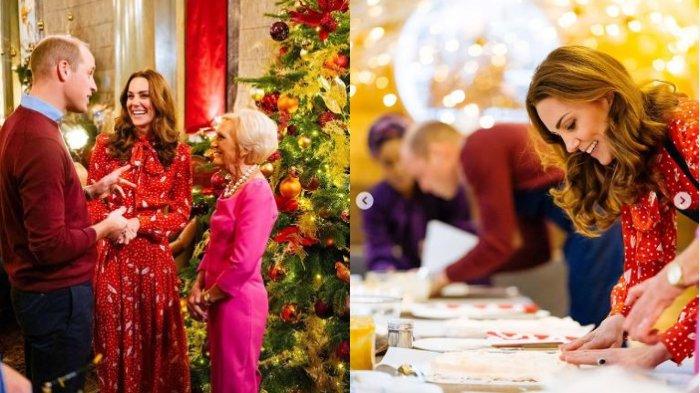 Pangeran William dan Kate Middleton di program acara Mary Berry