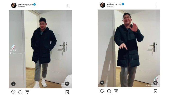 Pasha Ungu asik joget TikTok di Turki