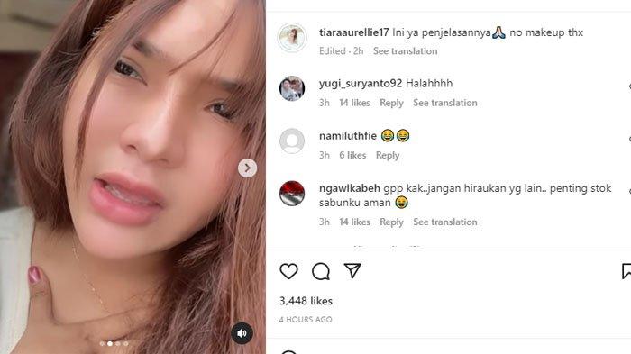 Penjelasan Tiara Aurellie soal wajahnya beda antara asli dan pengaruh filter media sosial.
