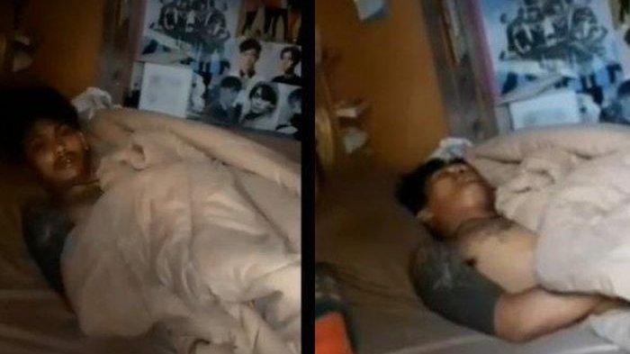 Perampok tertangkap tidur di kasur yang dirampok, nyalakan AC, pakai selimut