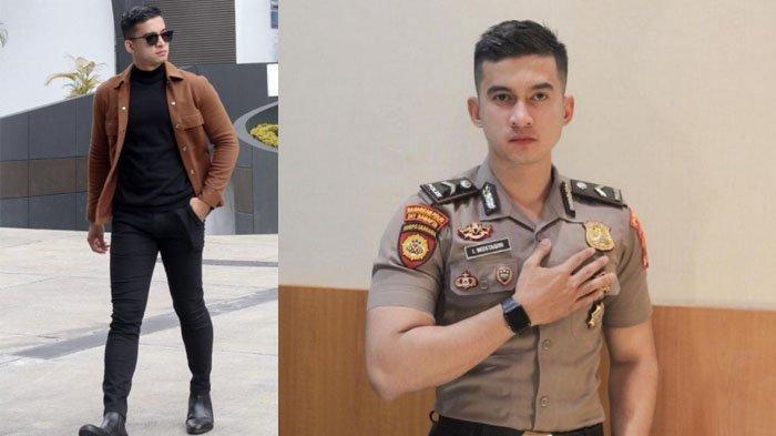 Potret Bripda Mustakim, yang digadang-gadang mirip Ali Syakieb.