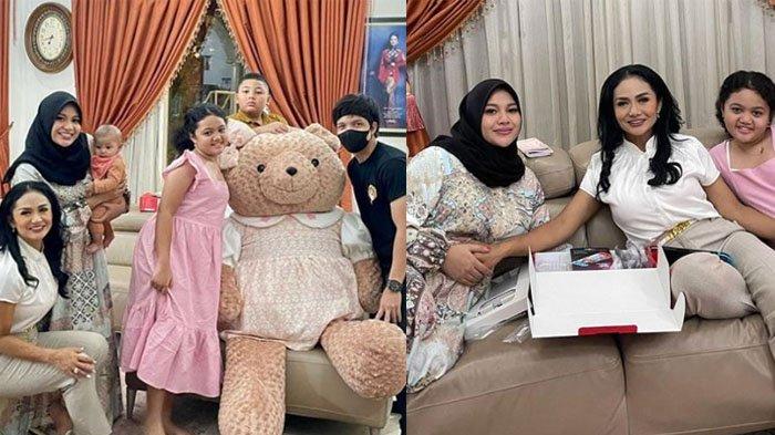 Potret kebahagiaan Krisdayanti bisa rayakan ultah Amora Lemos bersama Aurel dan Atta