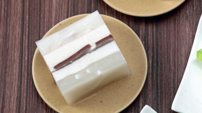 puding kelapa muda crepe