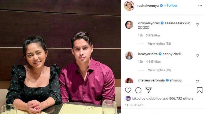 Rachel Vennya dan Salim Nauderer
