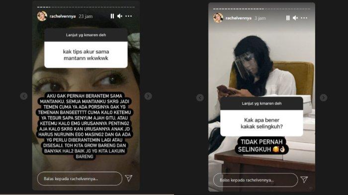 Rachel Vennya jawab pertanyaan netizen