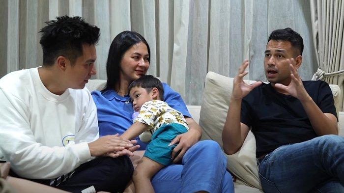 Raffi Ahmad memberikan nasihat kepada Baim Wong