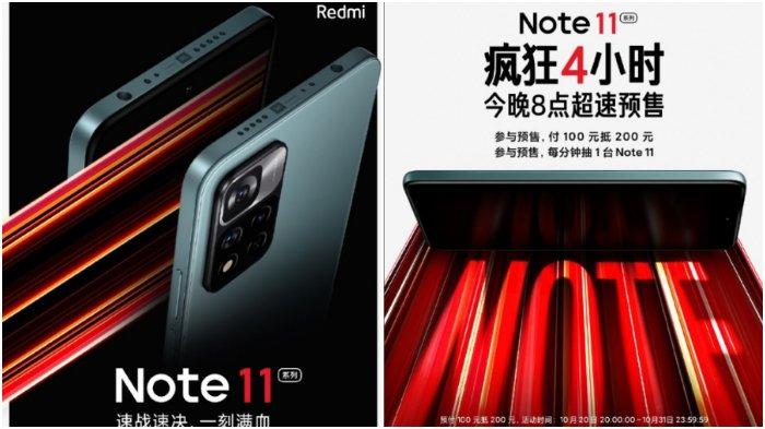 Redmi Note 11 dan Note 11 Pro.