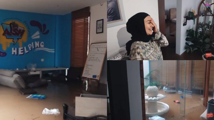Rumah Irish Bella dan Ammar Zoni kebanjiran