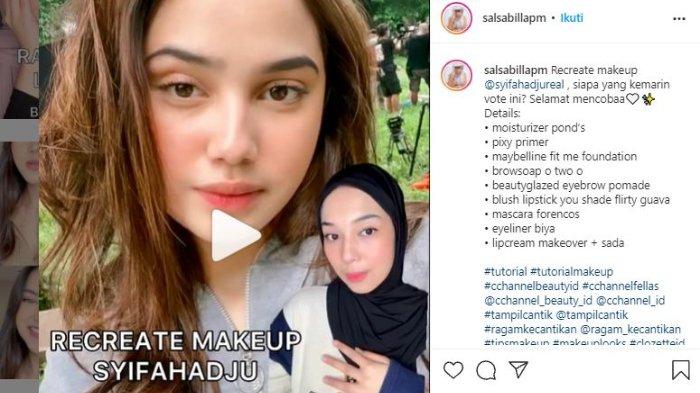 Salsabilla PM beauty vlogger asal Bandung