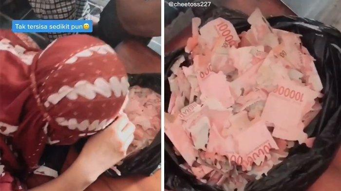 Seorang warganet bernama Citra Permatasari membagikan pengalaman tantenya yang memiliki uang Rp 15 juta hancur dimakan rayap.