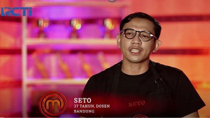 Seto Nurseto, kontestas Msterchef Indonesia yang piringnya dilempar Chef Juna