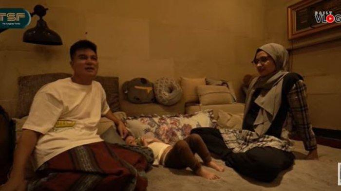 Shireen Sungkar dan Teuku Wisnu jengun anak kedua Baim Wong dan Paula Verhoeven, Kenzo.