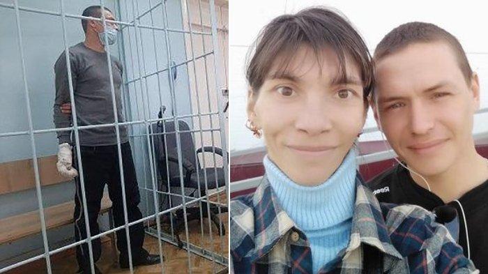 Stepan Dolgikh, pengantin pria yang tega aniaya istrinya Oksana Poludentseva hingga tewas.