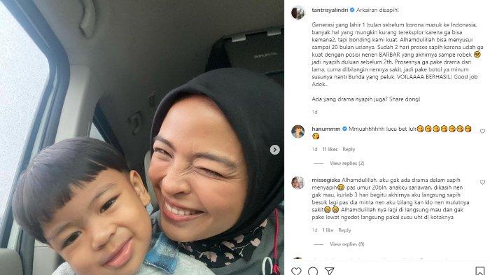 Tantri Kotak cerita pengalaman menyapih