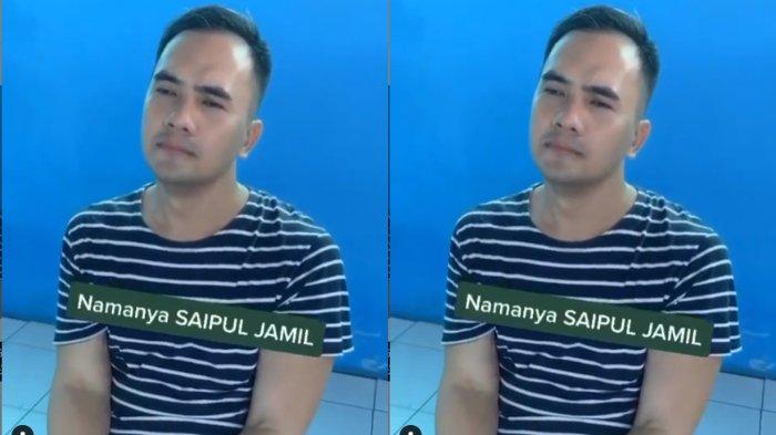 Tatapan kosong Saipul Jamil