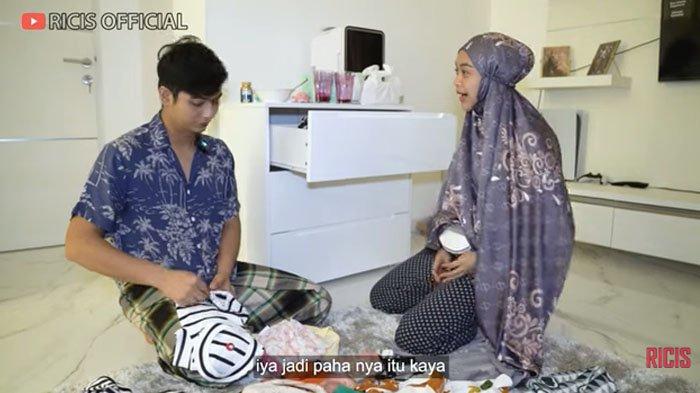 Teuku Ryan marahi Ria Ricis gegara beli baju terbuka untuk calon anak mereka.