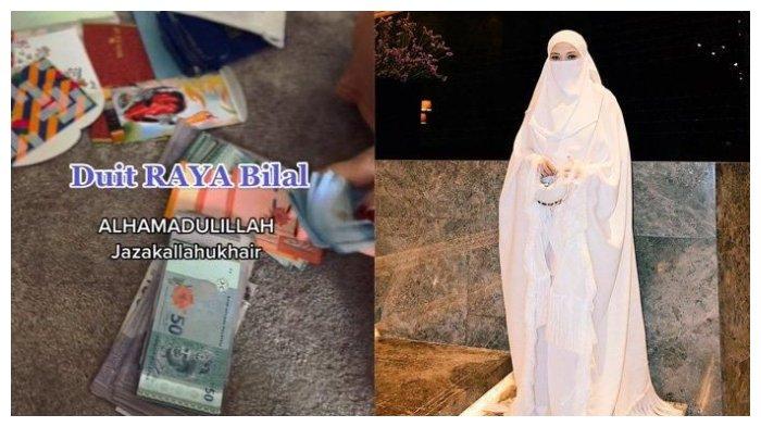 Artis cantik yang pamer THR anak di media sosial.