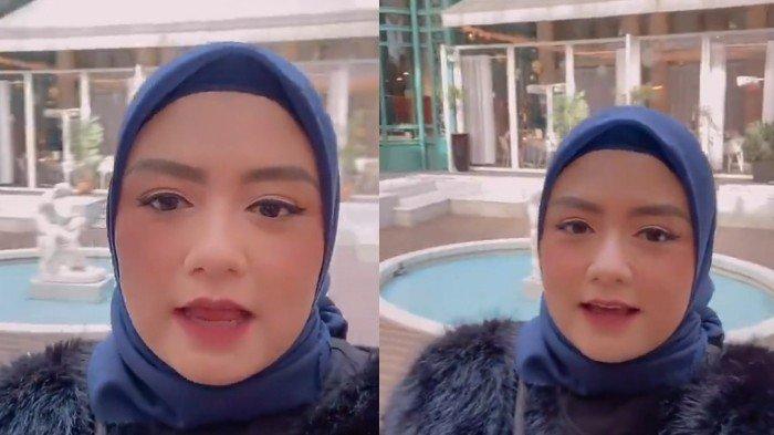 Tika Ramlan sampai di tempat PFW 2022