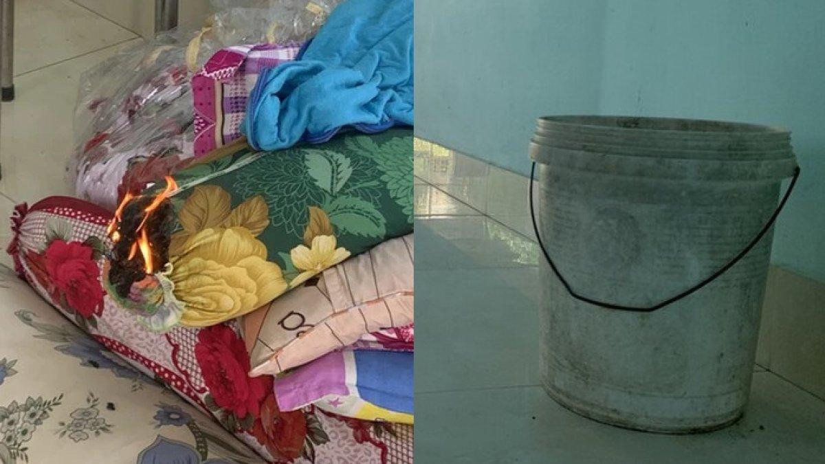 Viral benda-benda di rumah seorang warga di Vietnam bisa terbakar sendiri, siapkan air di ember untuk jaga-jaga.