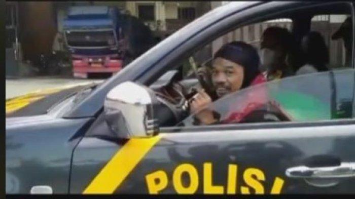 Viral Musafir Joko Kendil Dibawa dengan Mobil Polisi