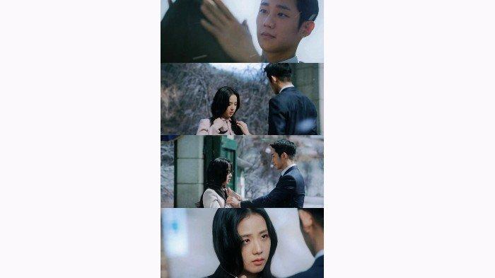 Young Ro diberi kalung oleh Soo Ho di Snowdrop