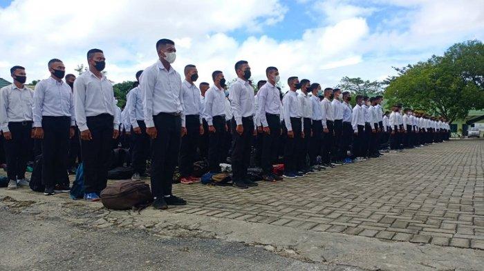 Penerimaan Calon Bintara PK TNI AD 2021, Jumat (27/8/2021)