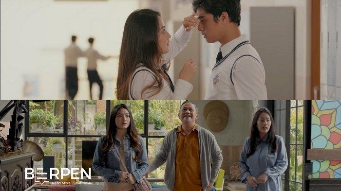 Adegan dalam trailer Web Series Little Mom. Natasha Wilona dan Al Gazali (foto di atas)