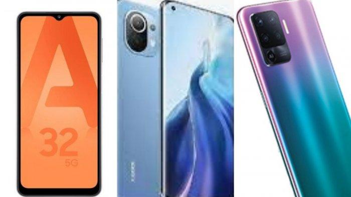 Berikut harga dan spesifikasi Xiaomi Mi 11 diluncurkan hari ini, serta HP anyar Samsung Galaxy A32 dan Oppo Reno5 F.