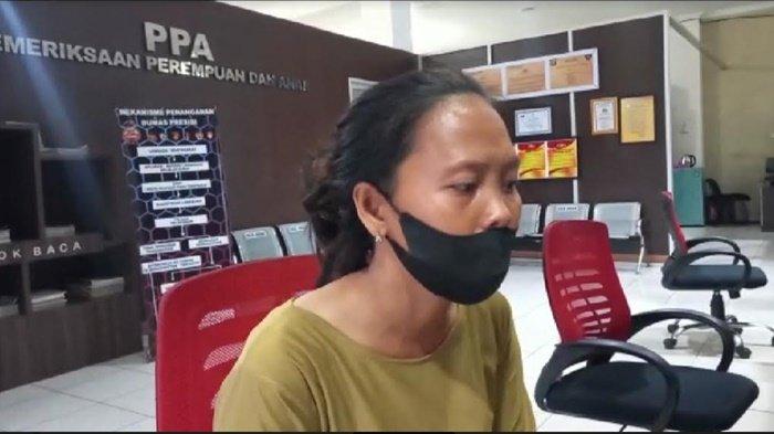 Seorang ibu muda Sulistia (27) menjadi korban kekerasan dalam rumah tangga (KDRT) yang diterima dari suaminya akibat masalah sepele, Rabu (4/5/2022).