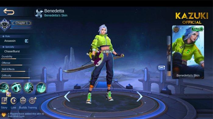 15 Skin Hero MLBB Tahun 2021 Mendatang