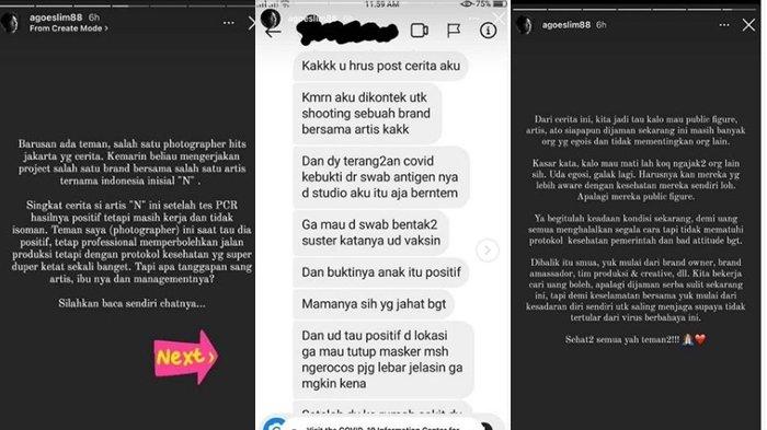 Cerita MC Agoes Lim soal temannya yang fotografer bekerjasama dengan artis N