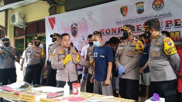 Ungkap kasus pencabulan di Mapolres Kendal, Rabu (7/4/2021).
